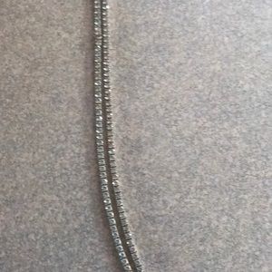 14k necklace silver gold plated